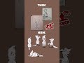 The evolution of the main character in game. From concept to the final animations #art #furry