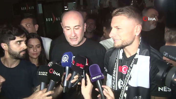 Beşiktaş’ın yeni transferi Immobile'ye İstanbul’da coşkulu karşılama