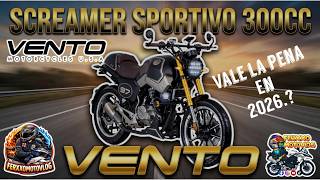 REVIEW SCREAMER SPORTIVO 300 CC| La MEJOR opción en baja Cilindrada? | VENTO| FerxxoMotovlog|