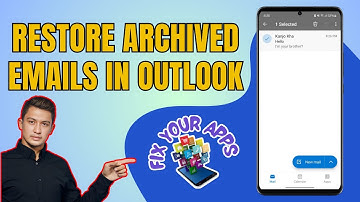 How to Restore Archived Emails in Outlook
