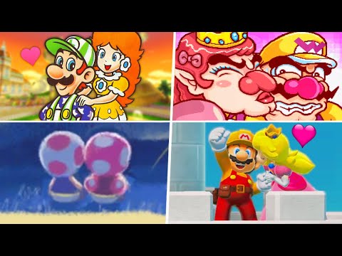 Evolution of Super Mario Couples (1981 - 2021)