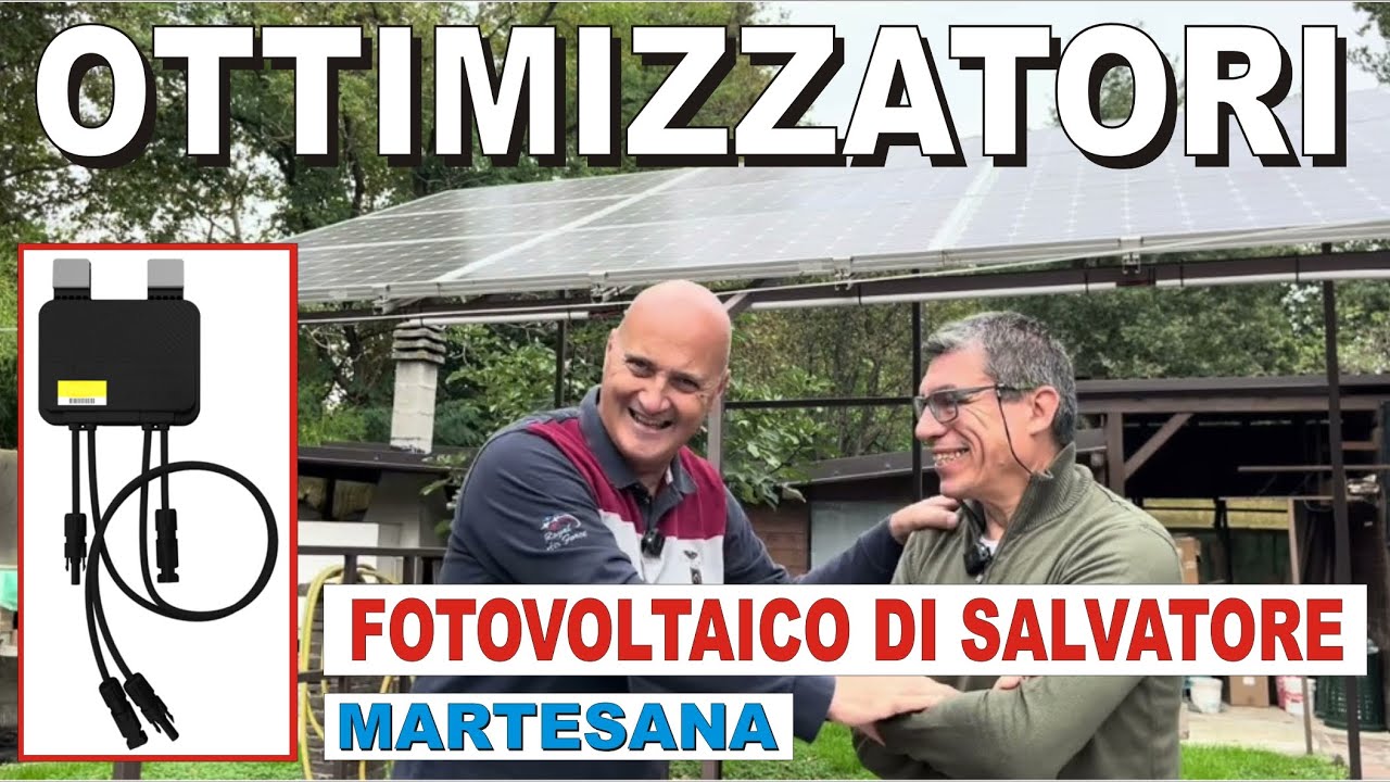 OTTIMIZZATORI #fotovoltaico #faidate #perte