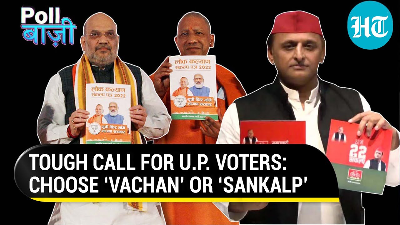 ‘Only freebies’: Will Akhilesh-Yogi manifesto work magic on voters? | UP Polls