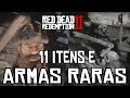 RED DEAD REDEMPTION 2 - 11 ITENS E ARMAS RARAS DO JOGO (LOCALIZAÇÕES E DICAS)