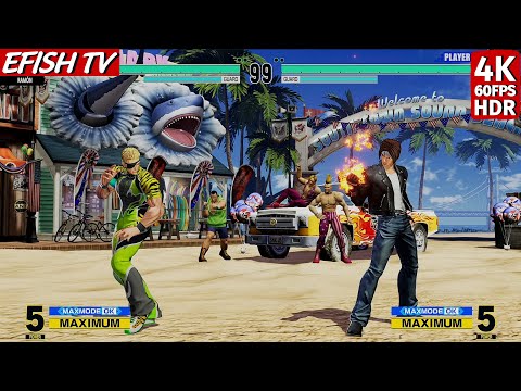 Ramon vs Kyo Kusanagi (Hardest AI) - KOF XV