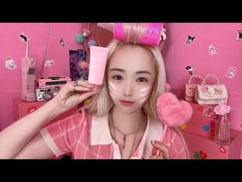 FIND YOUR OWN BEAUTY!!! STELLAKIM BLOOMING STAR X FACE REPUBLIC BLOOMING TIME PINK BEAUTY ROUTINE
