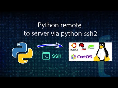 Python remote to server via python-ssh2