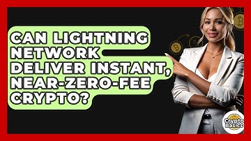 Can Lightning Network Deliver Instant, Near-zero-fee Crypto? - CryptoBasics360.com