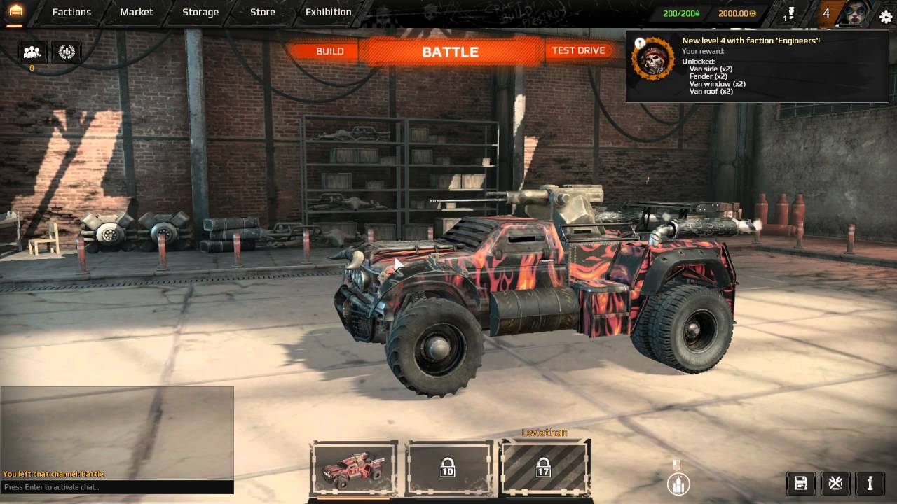 Crossout - First Look - Vehicular Action Arena game MMO