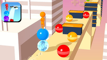 Stack Rider - Balls Gameplay All Levels Android,ios ( Levels 529 - 545 )
