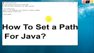 HOW TO SET A PATH FOR JAVA IN WINDOWS10/WINDOWS8.1/WINDOWS8 java install