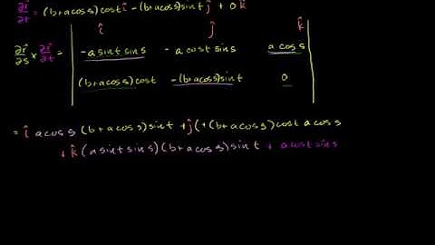 02   Surface integrals   04   Example of calculating a surface integral part 2