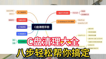 C盘爆满变红？程序员教你几招释放几十G空间，最有效的C盘清理方法