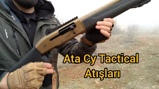 Ata Cy Tactical ile tek kurşun atışları. Tactital shooting with Ata Cy Tactical