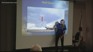 You can help the National Weather Service by becoming a storm spotter