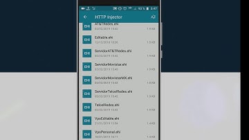 SERVID0RES TELCEL, AT&T Y MOVISTAR PARA HTTP INJECTOR FEBRERO 2019