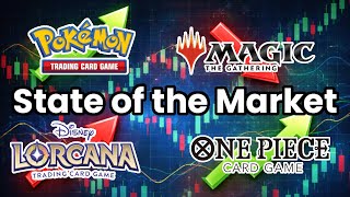 STATE OF THE MARKET | One Piece Lorcana Pokemon Magic | 2026 TCG card game trends and analysis