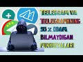 Telegram plus va Telegraphning 95 % odam bilmaydigan funksiyalari/telegram sirlari