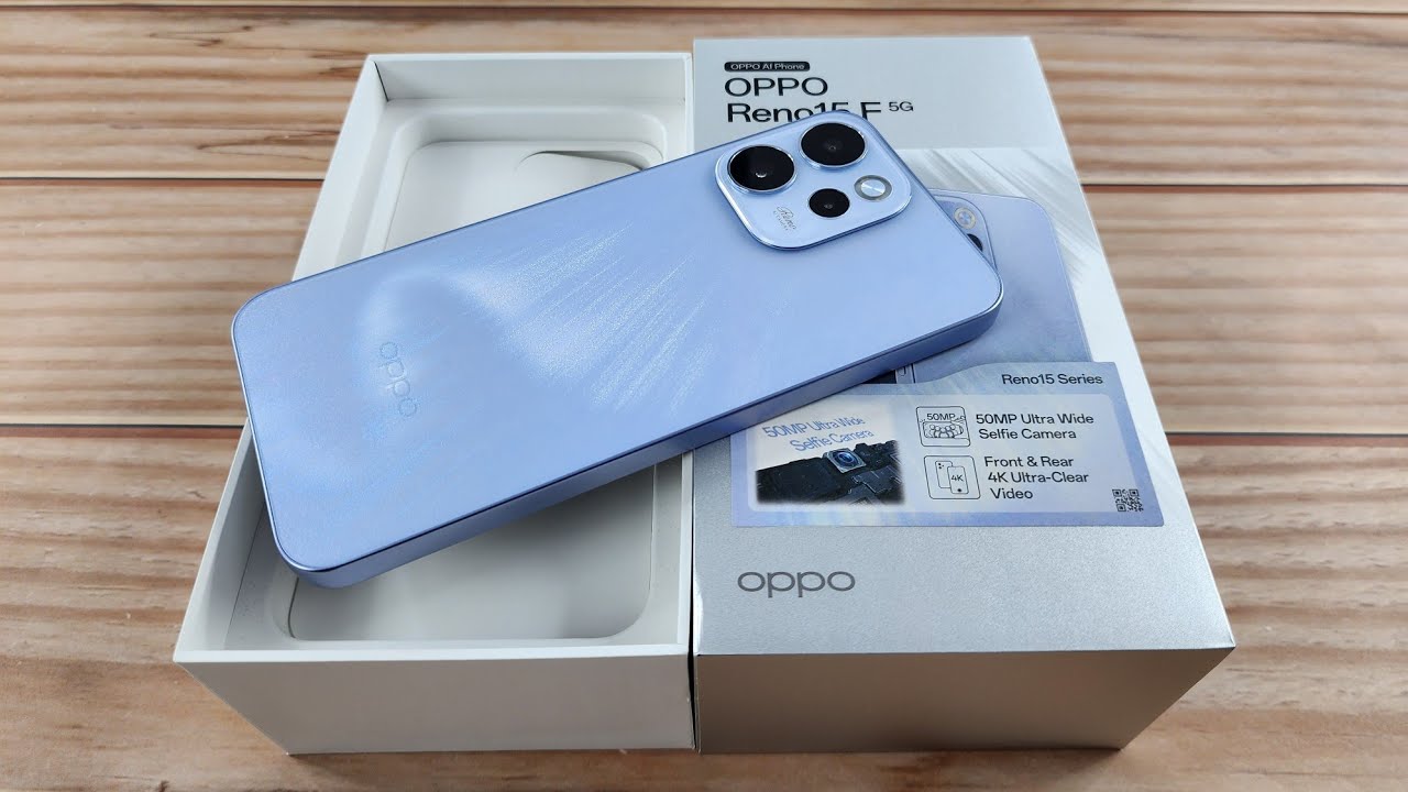 Oppo Reno 15F 5G Unboxing & Quick Review in Pakistan[Urdu/Hindi]
