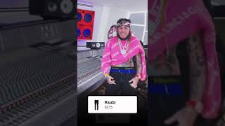 6ix9ine Outfit in his new snippet