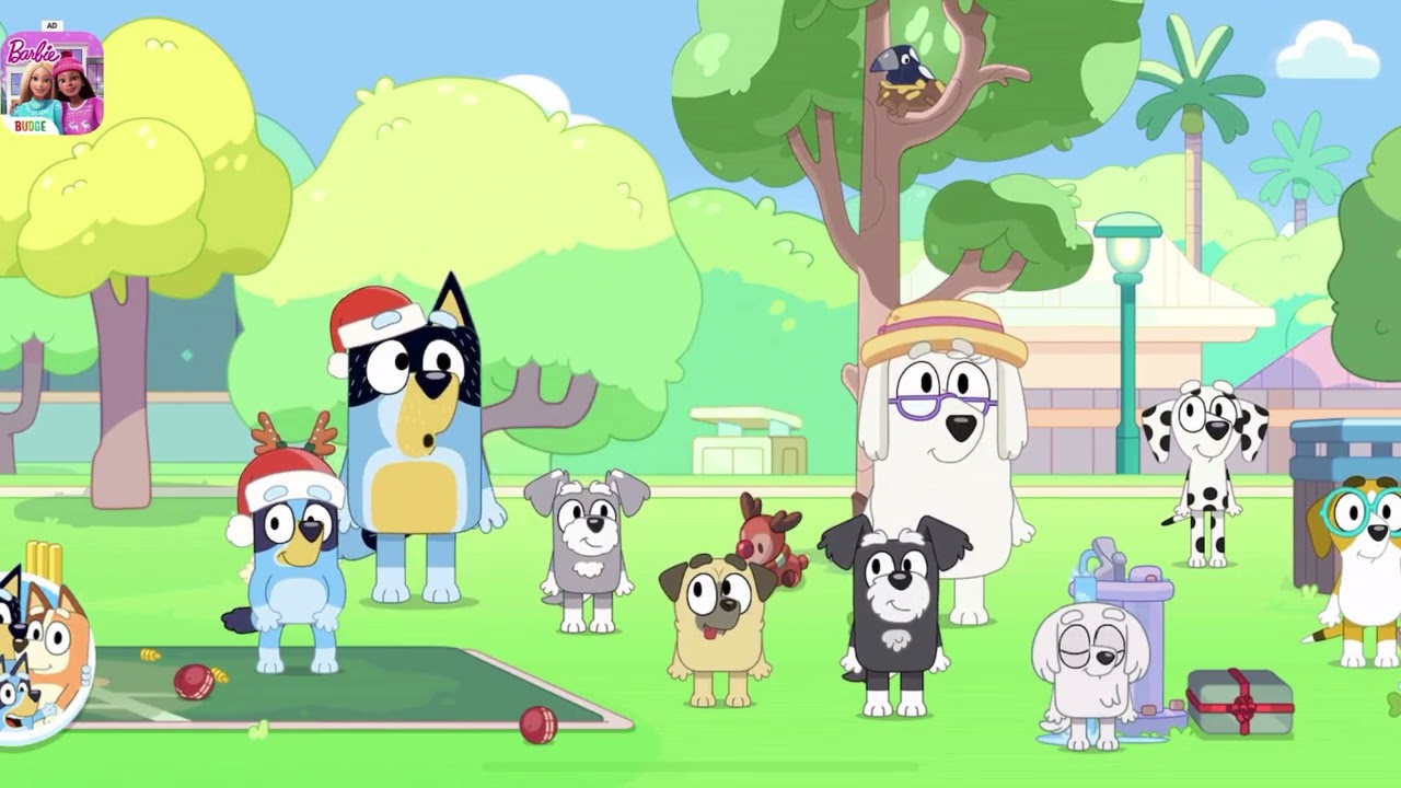 123 Bingo and Bluey goes to playroom, playground, and play with their friends💙🌈