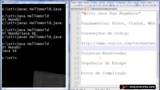 Universidade XTI - Curso Online Java - Aula 005 - Fundamentos Java