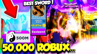 Using A Secret Hacked Pet In Ninja Legends Roblox - 50000 robux hack get 5 000 robux for watching a video