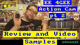 EE 4GEE Action Cam pt 2 -Review & Video Samples
