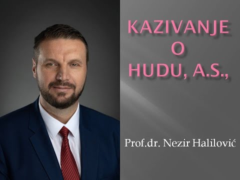 O Hudu, a.s., prof.dr.  Nezir Halilovic