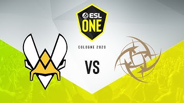 Vitality vs NiP-  ESL One Cologne 2020 - MAP1