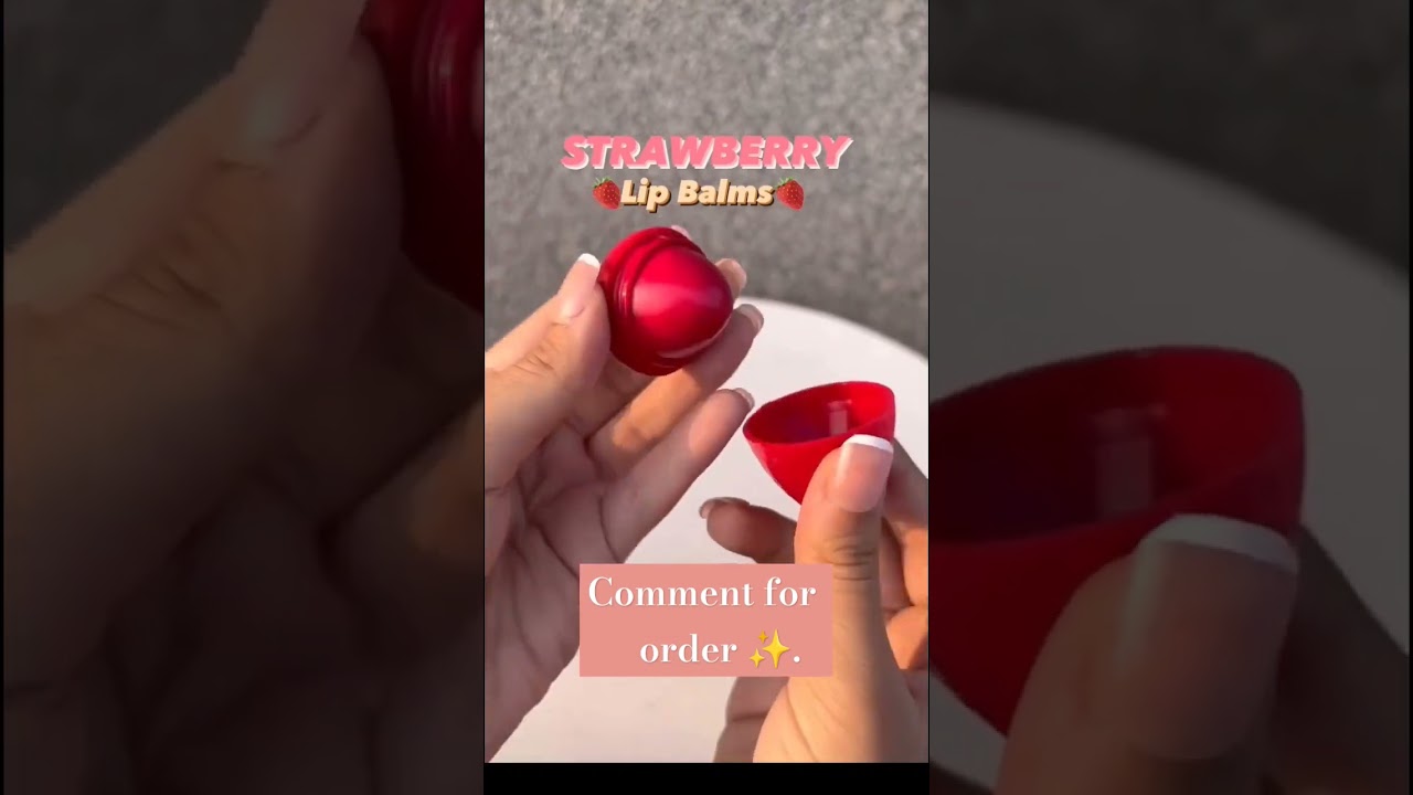 Strawberry lipbalam 