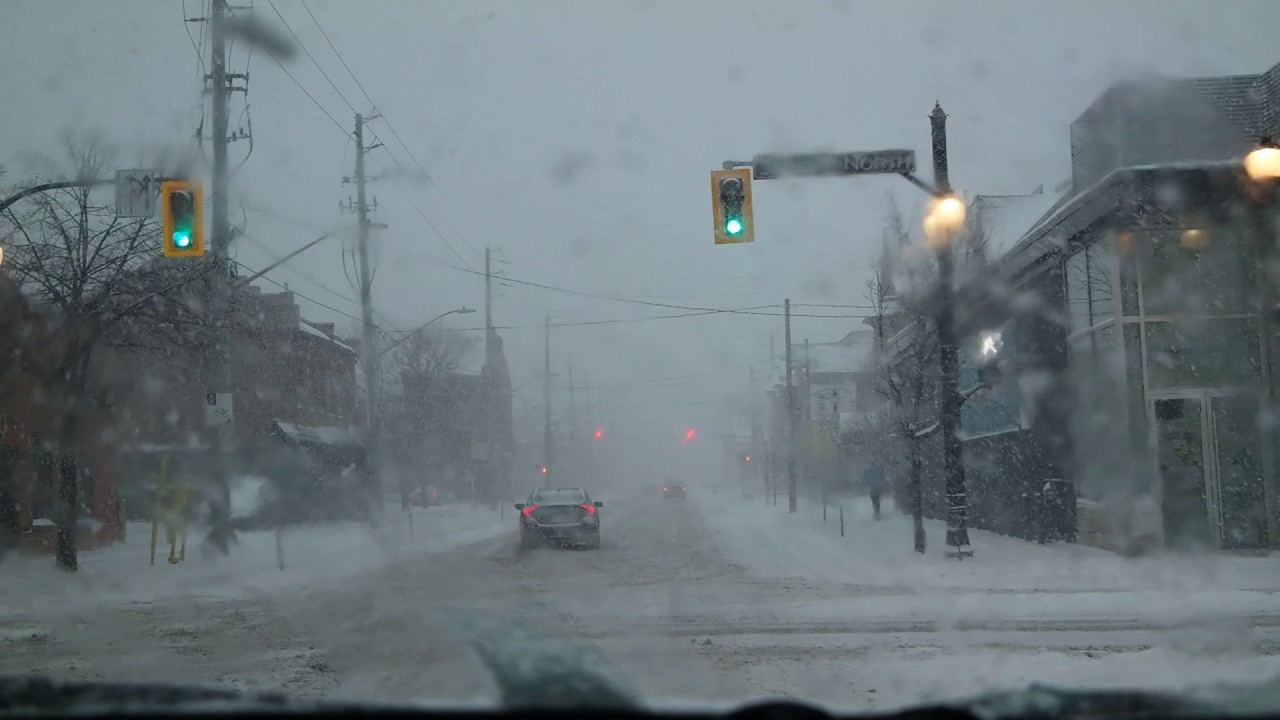 Winter storm Hamilton, Ontario March 13, 2017 YouTube