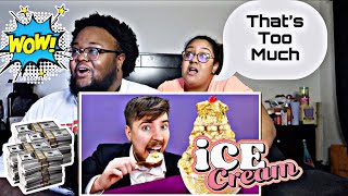 MrBeast - I Ate $100,000 Golden Ice Cream ***REACTION***