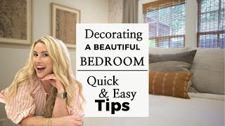 Decorating a Beautiful Bedroom | Quick & Easy Tips