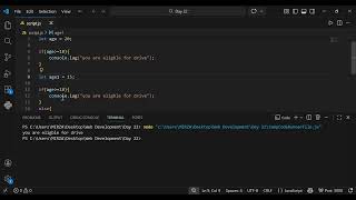 if, else if & else Statement Tutorial | Learn JavaScript Conditions | Skillify