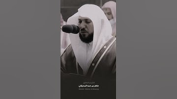 ﴿فإذا برق البصر ، وخسف القمر ..﴾ تلاوة خاشعة ومؤثرة للشيخ ماهر المعيقلي