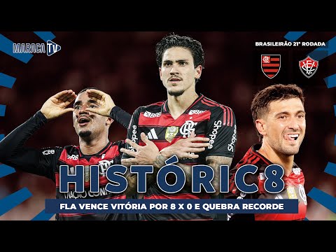 Mengão faz história no Maraca! | FLAMENGO 8 X 0 VITÓRIA