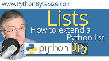 How to extend a Python list
