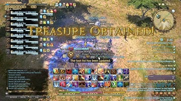 FFXIV Peisteskin Treasure Map Boss Fight - Patch 2.1 Treasure Hunting
