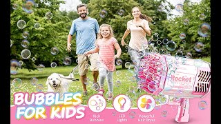 Bubble Gun Bazooka Showcase