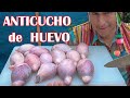 DELICIOSOS ANTICUCHOS de HUEVO del CORDERO