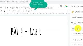 Bài 4 lab 6 Bài 4 lab 6