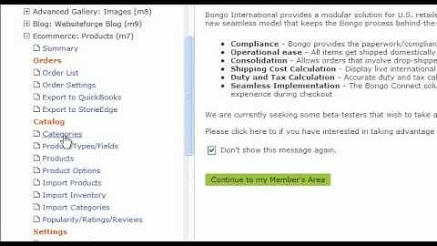 Add Descriptions To Ecommerce Categories - Websiteforge Ecommerce Website