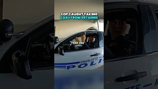 Cop Caught Taking Cash From Detainee 😳