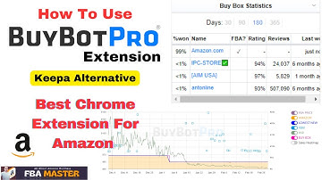 How To Use BuyBot Pro Extension | Keepa Alternative | Amazon FBA Wholesale