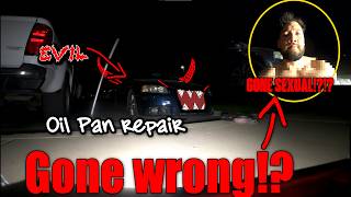 Drunk Audi Mechanic fixes his Oil Pan - gone WRONG gone SEXUAL!?