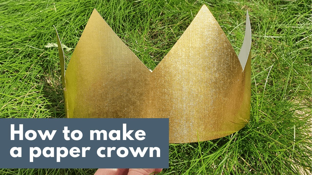 diy paper crown