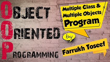 Multiple Classes without  inheritance in C++ by Farrukh Toseef in urdu