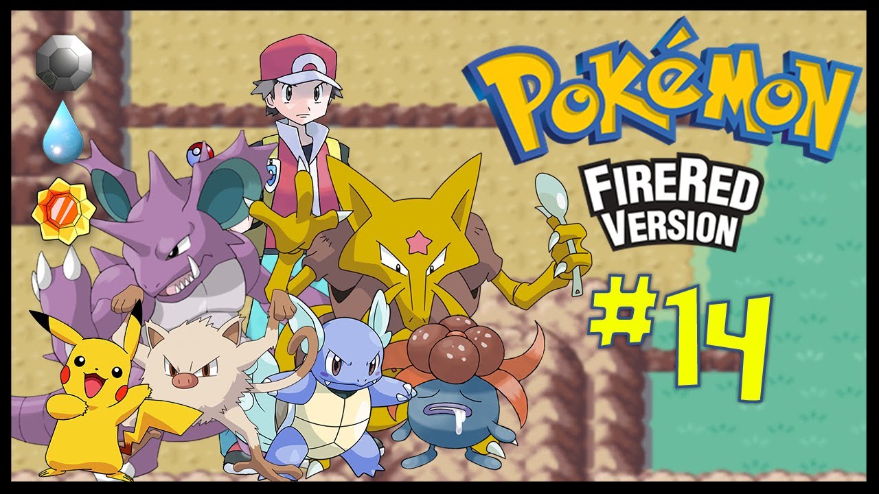 POKÉMON FIRE RED 14 Nidoking, Gloom e a Rota 9!
