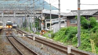 EF81-455と321系が競争！！　結果は。。。まさかの　　(HD)